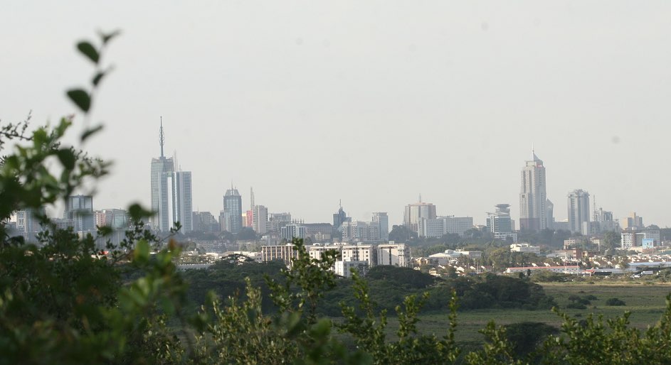 NAIROBI CITY FROM NAIROBI NATIONAL PARK