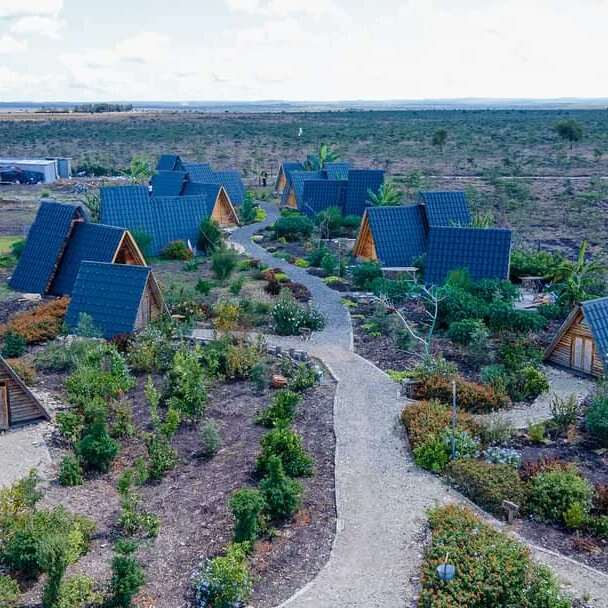 view of accommodation Pods
